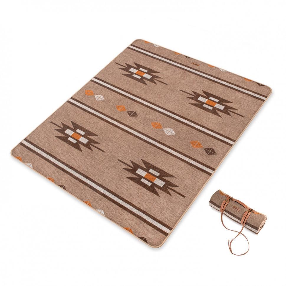 Килимок для пікніка Naturehik Wool Blanket NH20FS036 200х150 cм Коричневий - фото 4