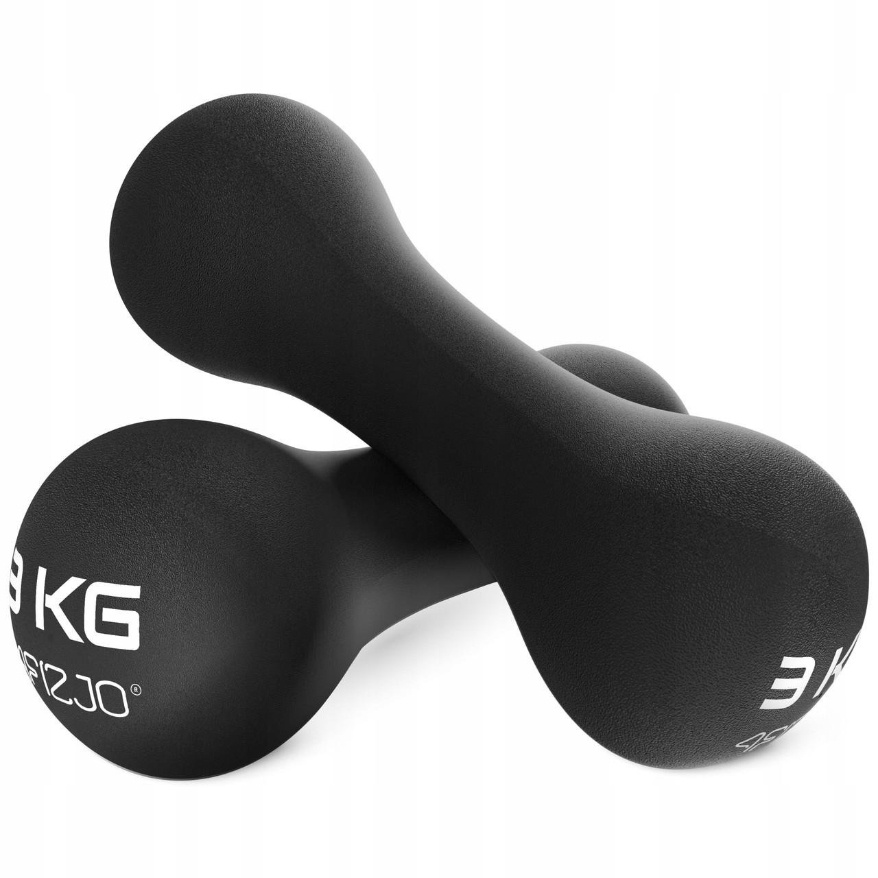 Гантелі вінілові 4FIZJO 8-shape 2x3 кг (P-5907739312037)