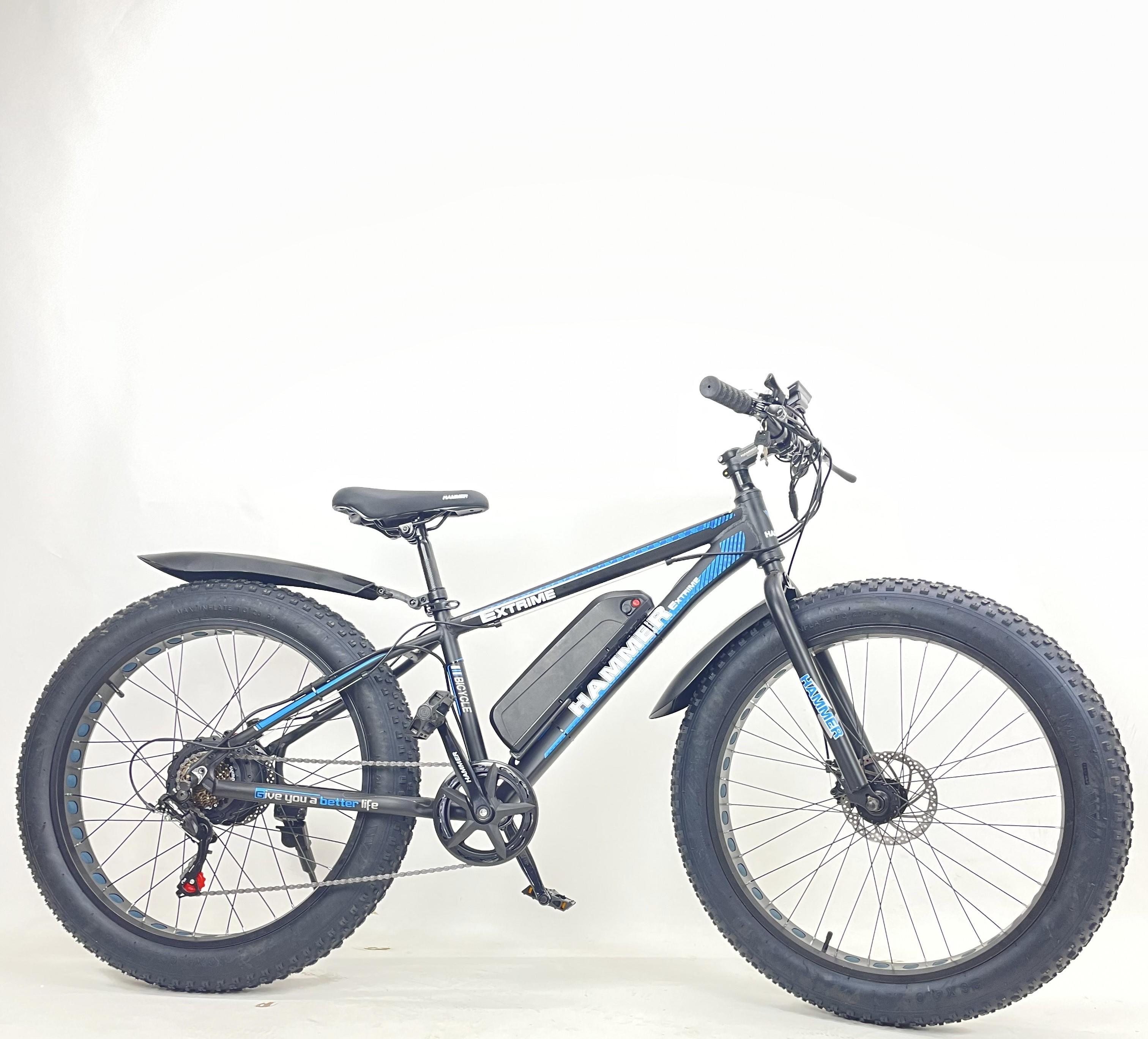 Електровелосипед Hammer Fatbike 26 750W 48V 21Ah (HF-750-48-21) - фото 2 Електровелосипед Hammer Fatbike 26 750W 48V 21Ah (HF-750-48-21) - фото 2