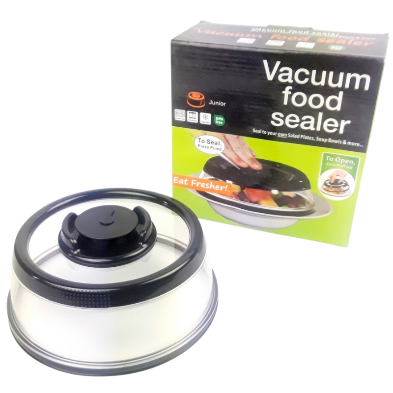 Вакуумна кришка кругла UKC Vacuum Food Sealer 25 см (4123198) - фото 3