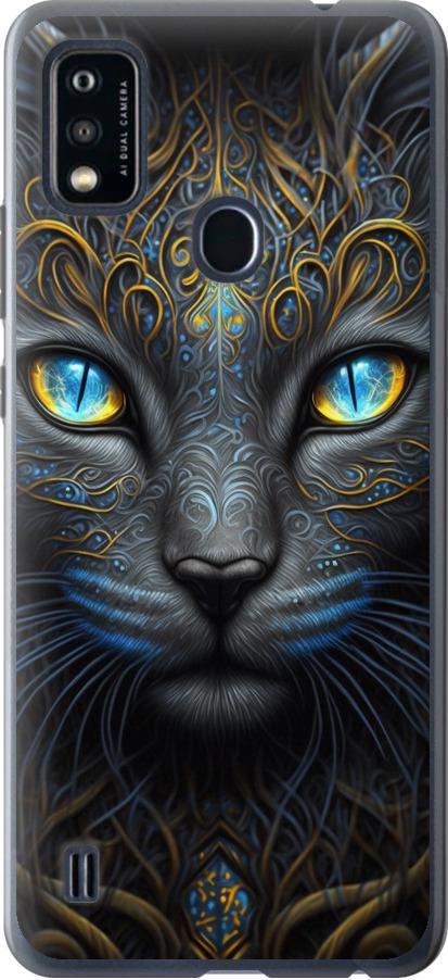 Чехол на ZTE Blade A51 Кошка (5548u-2506-42517)