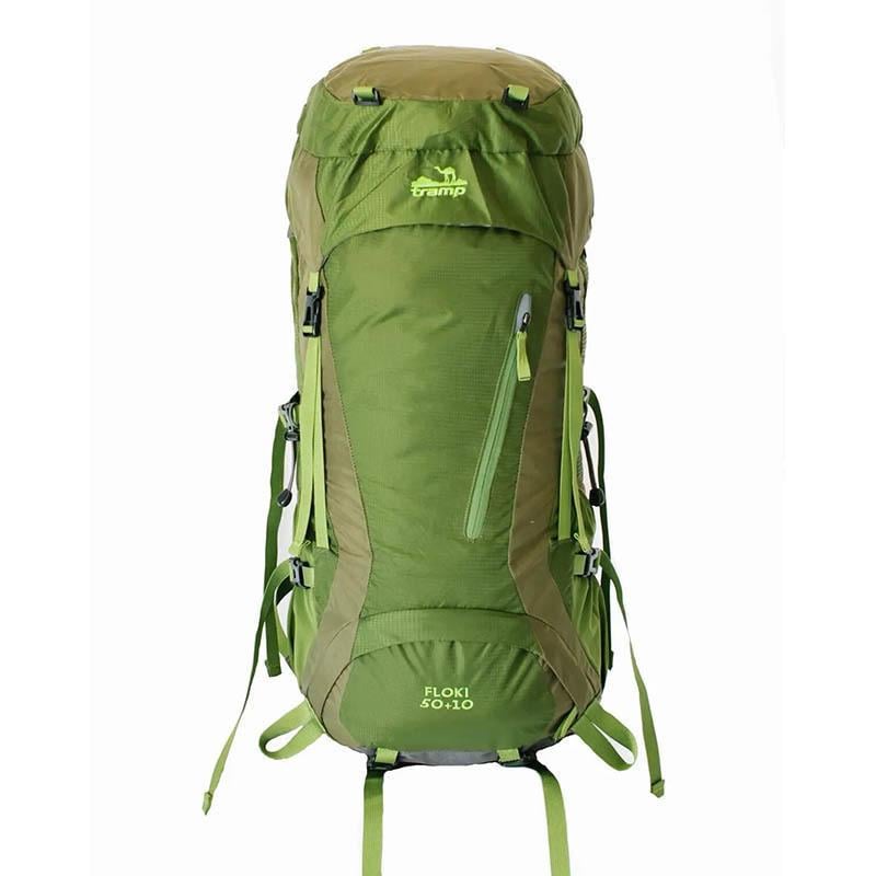 Туристический рюкзак Tramp Floki 50/10 л Зеленый/Олива (UTRP-046-green)