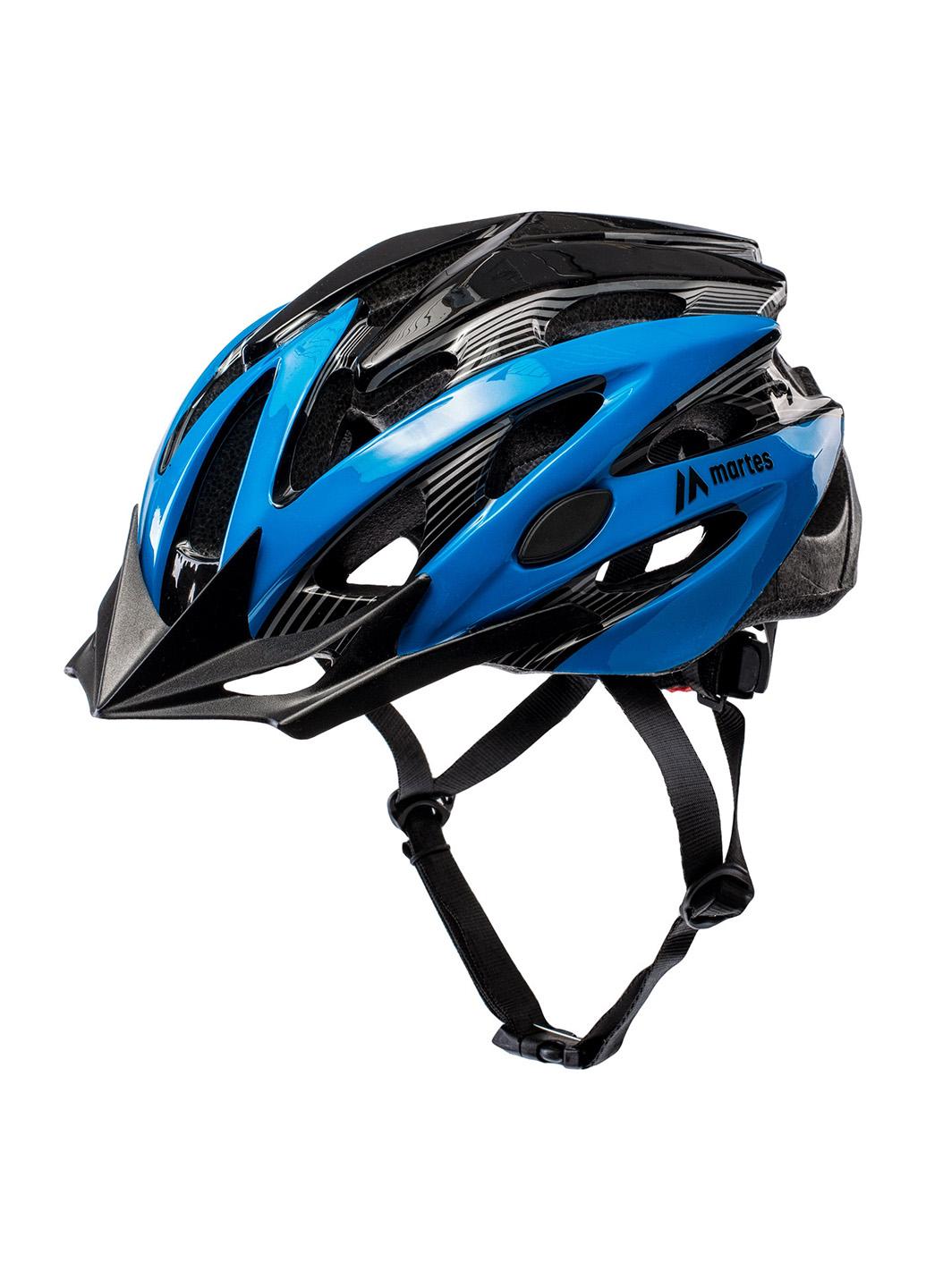 Шлем велосипедный Martes Bats L 58–61 Черный/Синий
