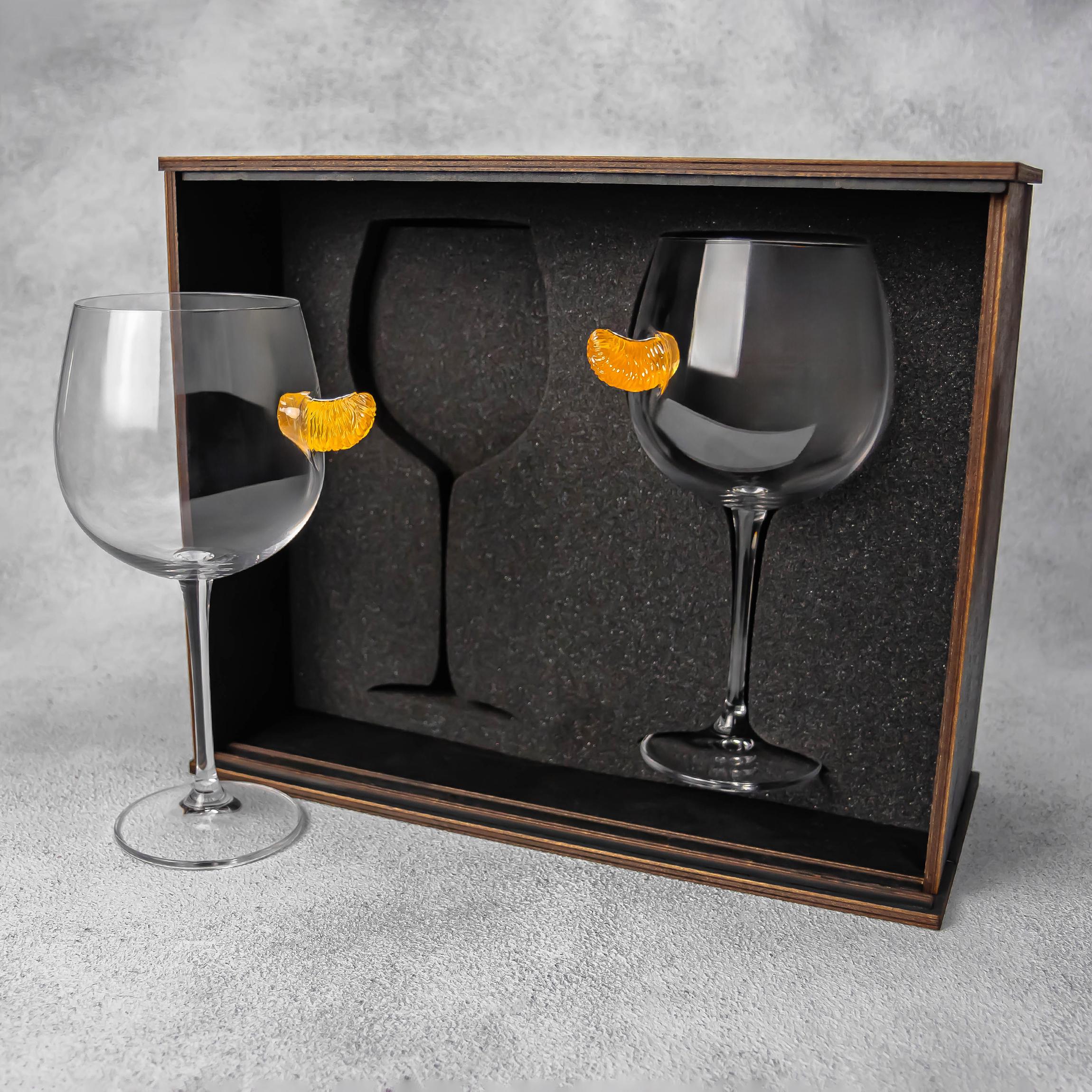 Бокалы коктейльные VSKLO с мандарином 670 мл 2 шт. (31548937) Бокалы коктейльные VSKLO с мандарином 670 мл 2 шт. (31548937)