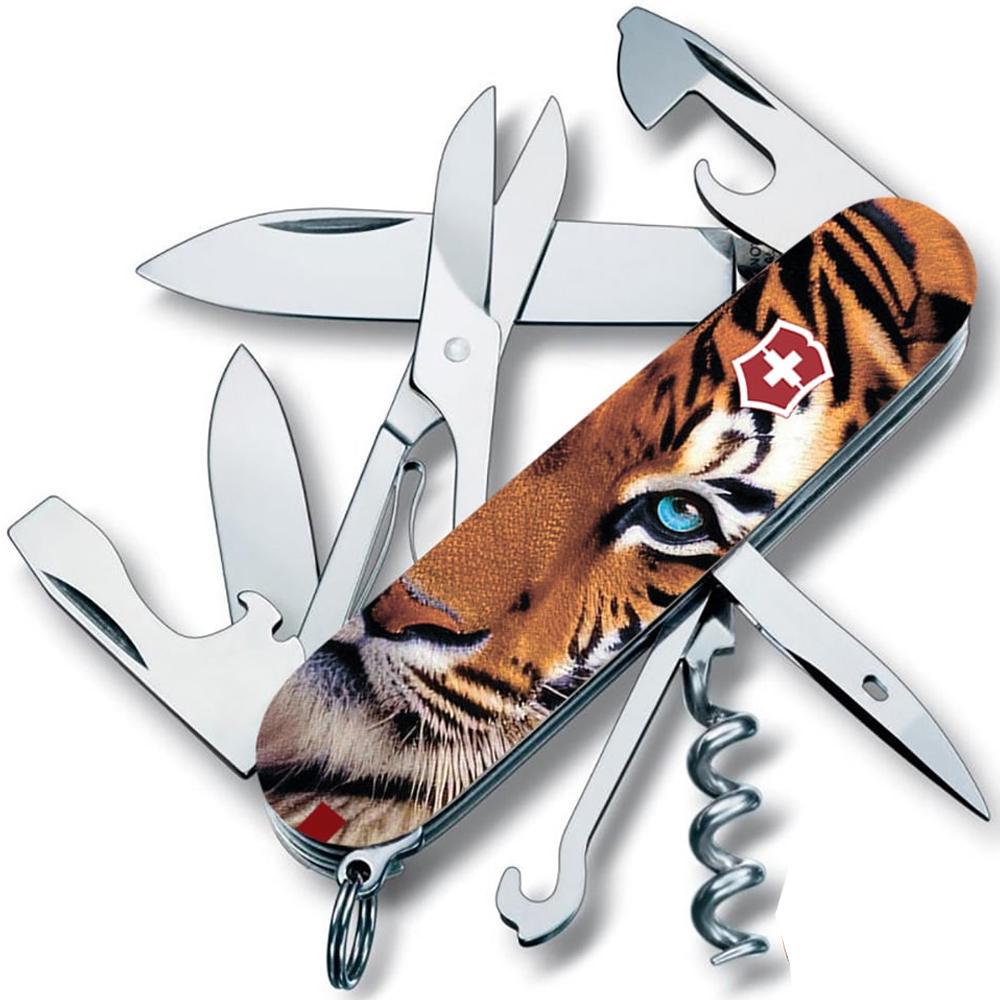 Нож швейцарский складной Victorinox Climber Animal (1.3703_F1030pw)