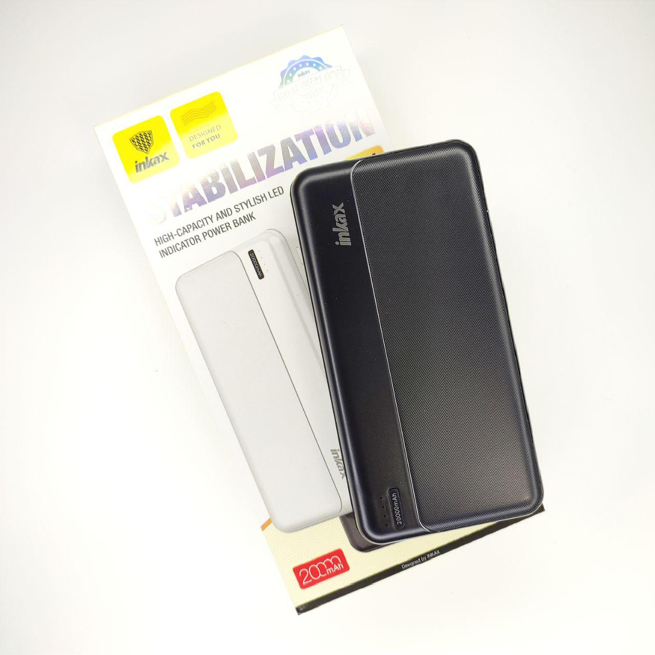 Повербанк Inkax PB-02A 20000 mAh 2,1 A 2 виходы (1120)