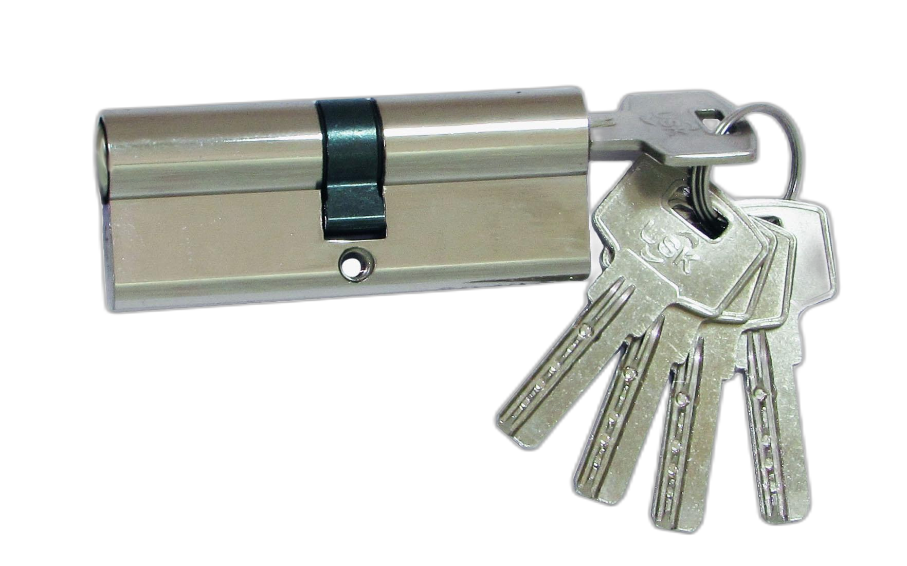 Цилиндровый механизм USK ZCi-80 40x40 ключ/ключ Никель Цилиндровый механизм USK ZCi-80 40x40 ключ/ключ Никель