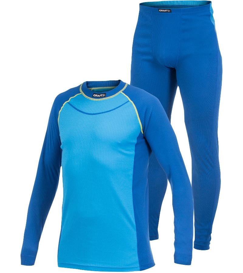 Термобелье для мужчин Craft Be Active Multi 2-Pack Colorblocking M-XXL 1901654 2312 Horizon/Royal/Scream (iz13589)