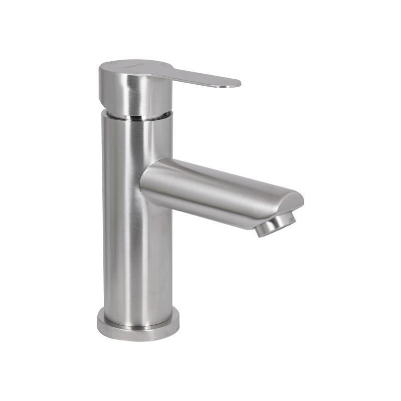 Смеситель для раковины Brinex Pure 001F низкий BRIPUR001FNKL Nickel (SD00053172) Смеситель для раковины Brinex Pure 001F низкий BRIPUR001FNKL Nickel (SD00053172)