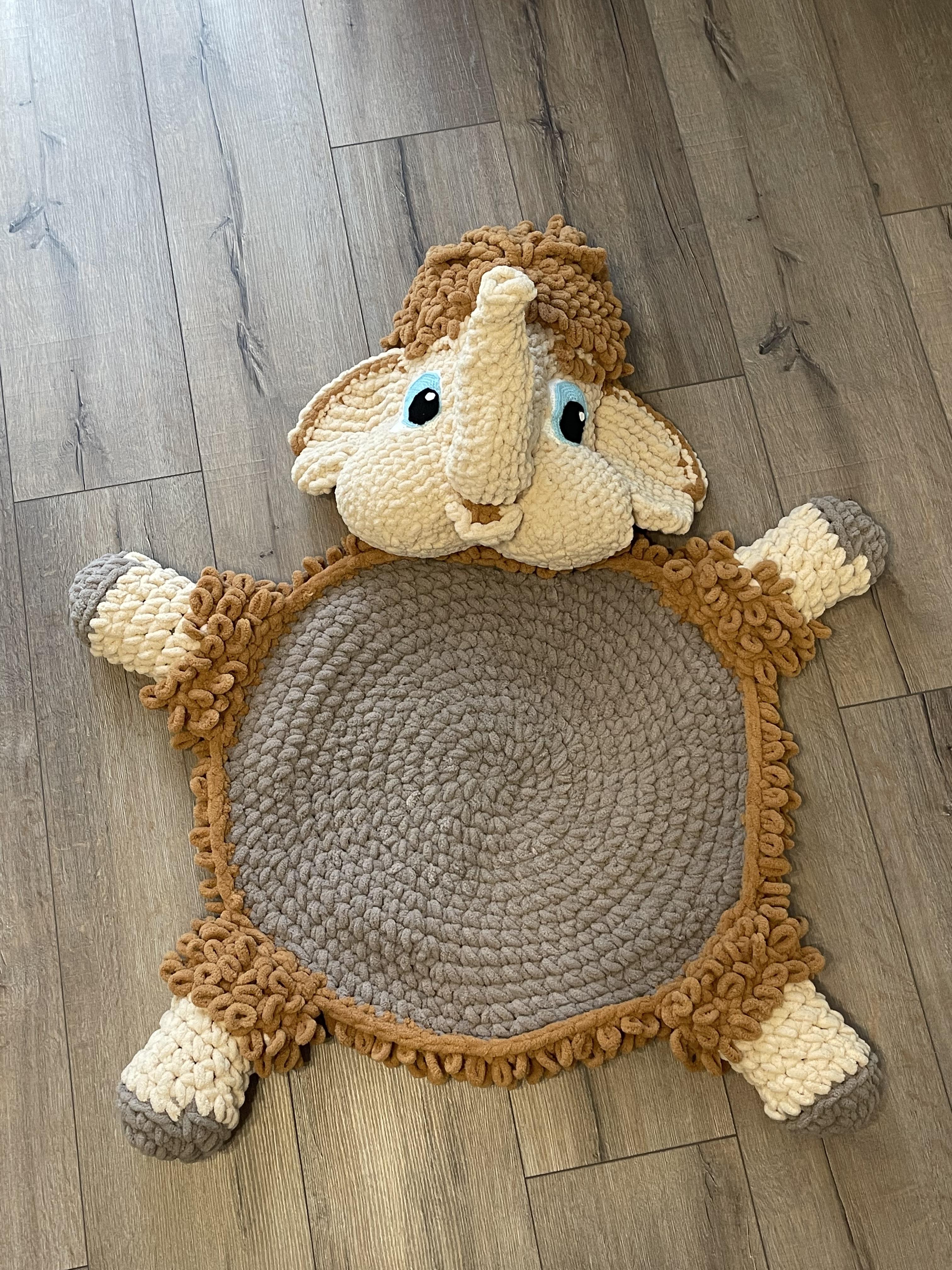 Коврик детский Мамонтенок Тим - фото 7 Коврик детский Мамонтенок Тим - фото 7