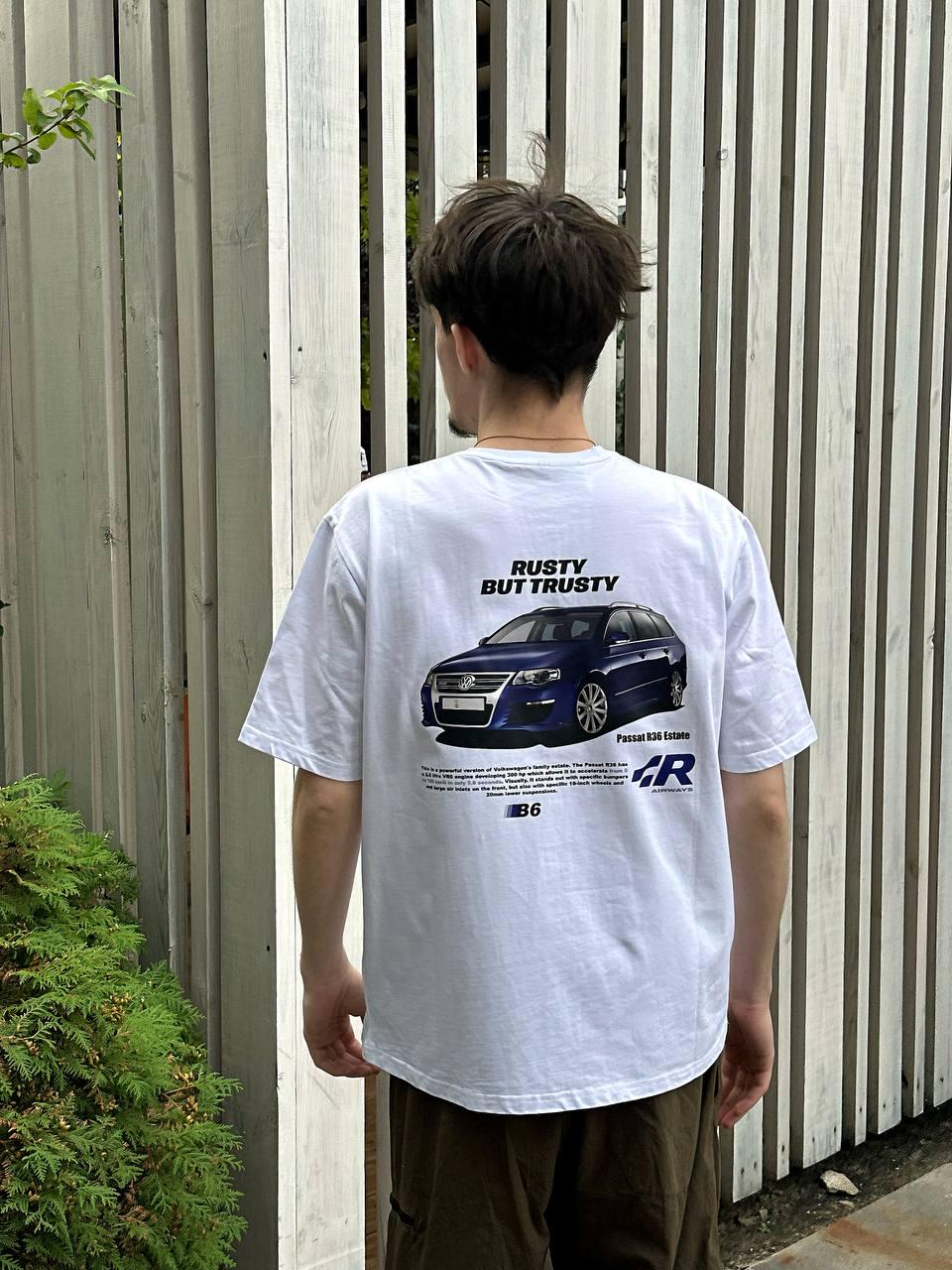 Футболка MEAN LTD Volkswagen Passat R36 Variant B6 S Белый (MLD0085711)