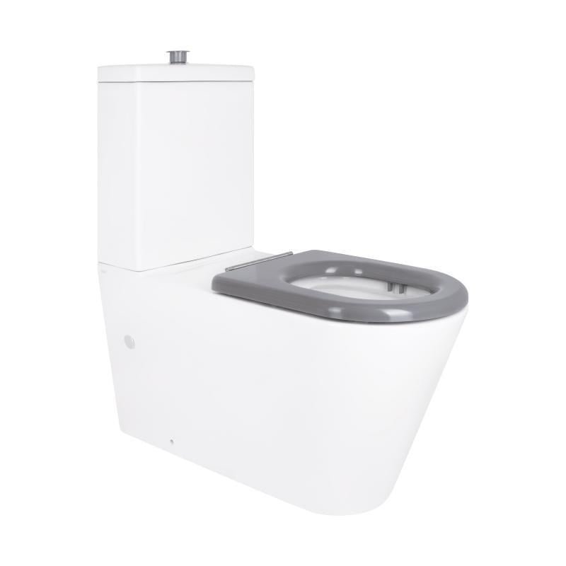 Унитаз напольный Qtap Freedom инклюзивный Rimless безобедочный с сиденьем Soft-close QT22226098W White (2622386010) Унитаз напольный Qtap Freedom инклюзивный Rimless безобедочный с сиденьем Soft-close QT22226098W White (2622386010)