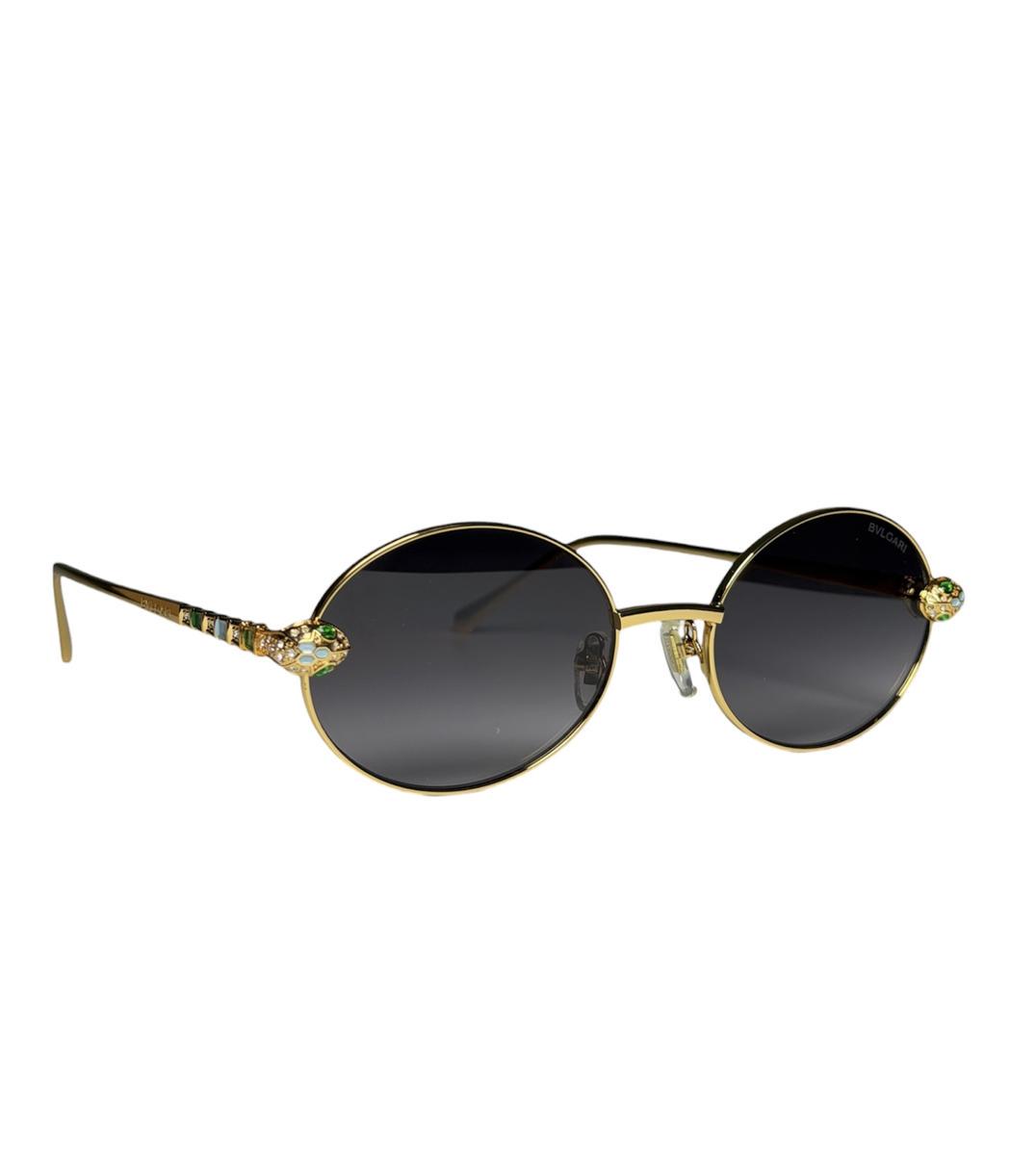 Сонцезахисні окуляри жіночі Bvlgari Serpenti Oval (97678)