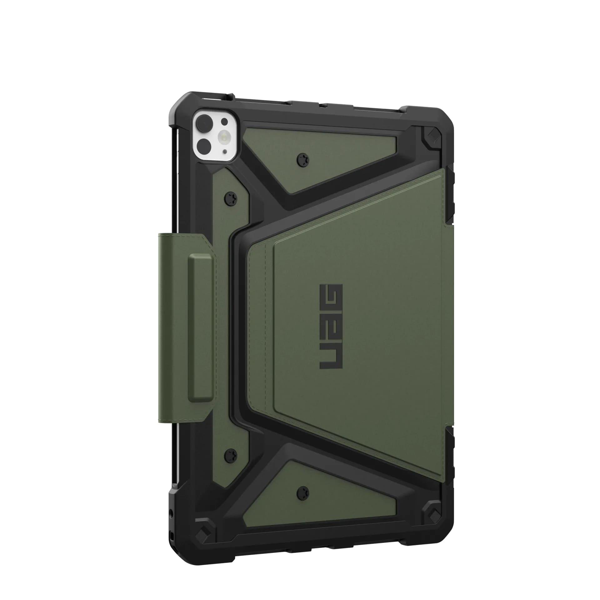 Чохол для планшета UAG для Apple iPad Pro 11" Gen 5 2024 з підставкою та тримачем для стілусу Оливковий (124475117272) - фото 4 Чохол для планшета UAG для Apple iPad Pro 11" Gen 5 2024 з підставкою та тримачем для стілусу Оливковий (124475117272) - фото 4