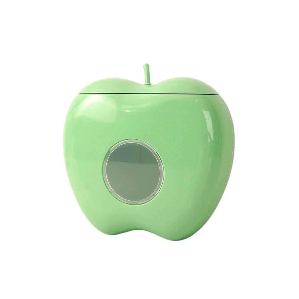 Органайзер для пакетов в форме яблока самоклеящийся Зеленый (NR0253_1)