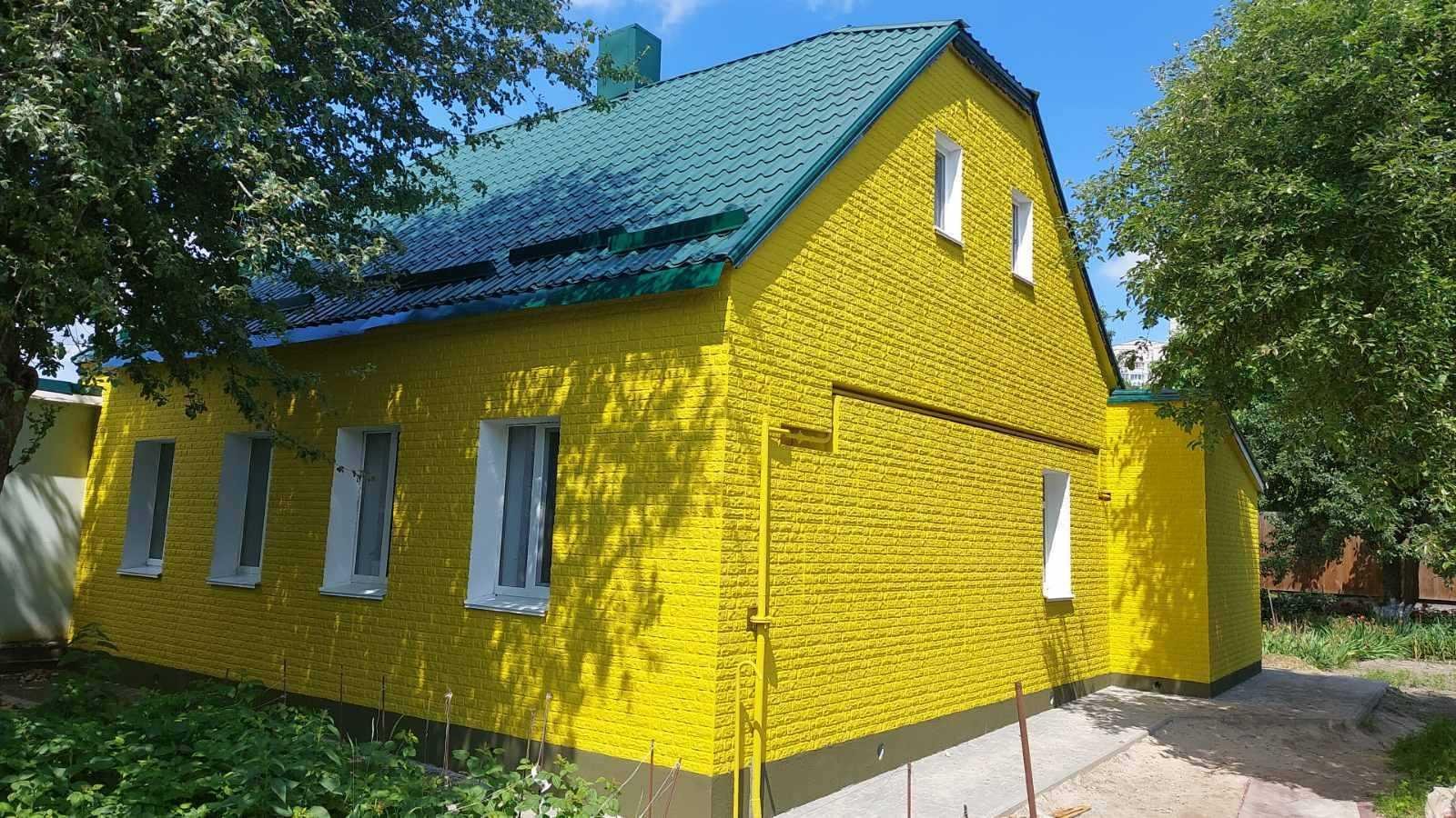 Термопанель фасадная на пенопласте с пазом Кирпич гладкий 450х450х100 мм (9825804) - фото 2