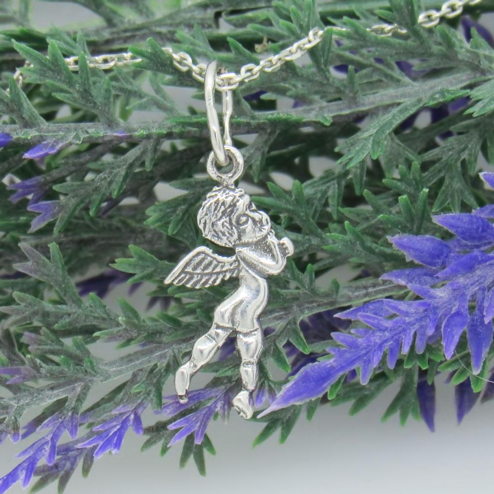 Серебряный подвес Ангелочек (1133896638) - фото 3