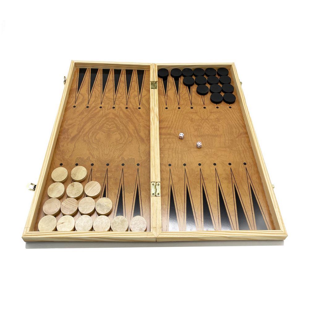 Настільна гра Newt Шахи/нарди/шашки 3в1 (SR-113-N-1235) - фото 4 Настільна гра Newt Шахи/нарди/шашки 3в1 (SR-113-N-1235) - фото 4