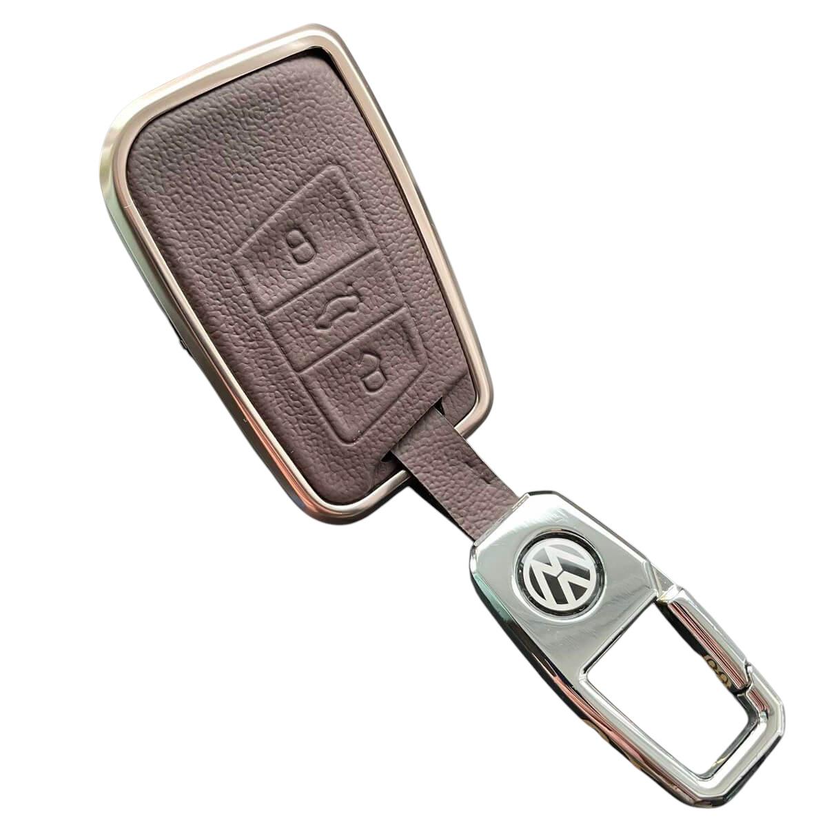 Чехол для ключа алюминиевый Volkswagen/Skoda/Seat (vw3alb)