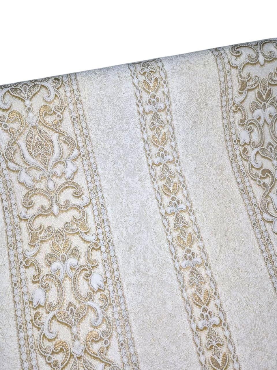 Шпалери вінілові флізелінові Слов'янські шпалери 3735-05 в спальню/коридор/зал/вітальню/кімнату 10,05x1,06 м Бежевий (2487045614) - фото 3 Шпалери вінілові флізелінові Слов'янські шпалери 3735-05 в спальню/коридор/зал/вітальню/кімнату 10,05x1,06 м Бежевий (2487045614) - фото 3