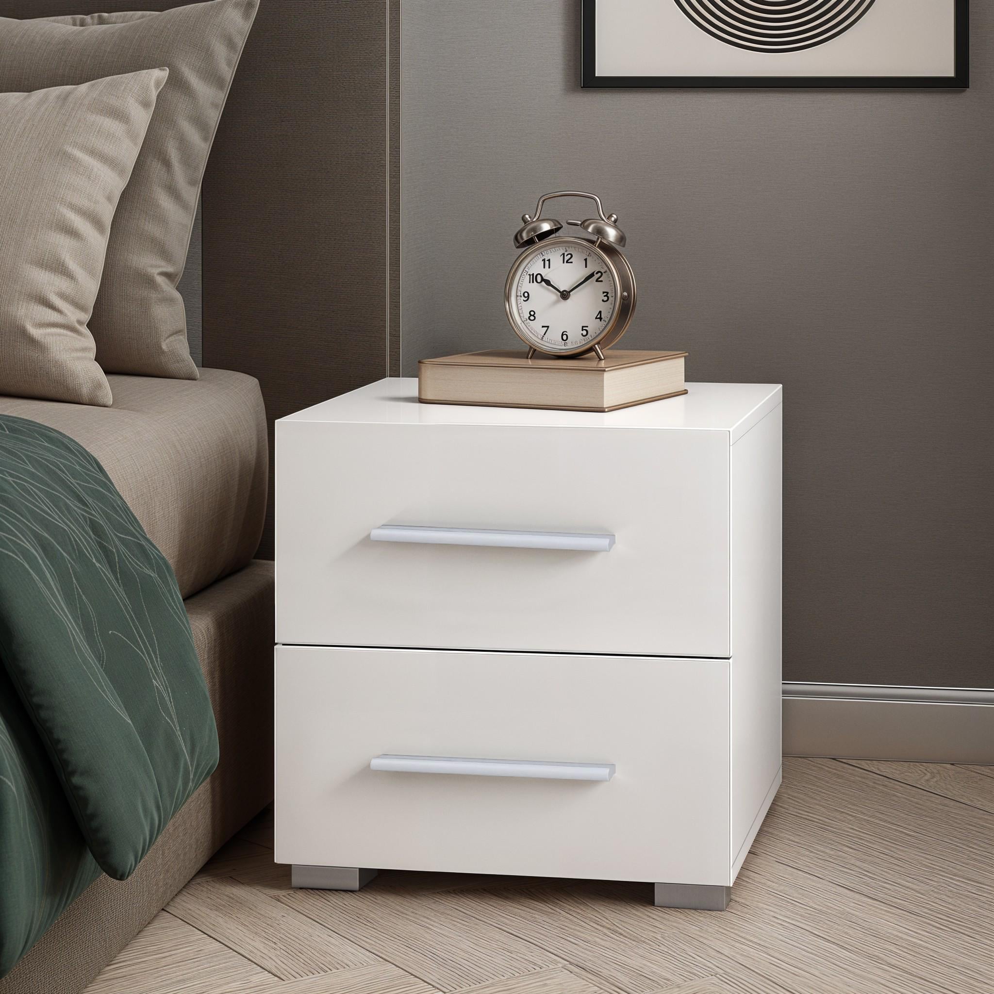 Тумба прикроватная FST-11 400х400х420 мм Белый