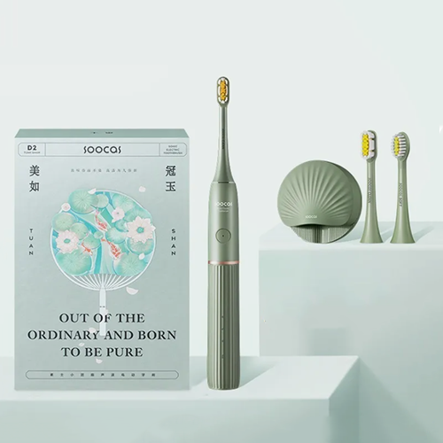 Електрична зубна щітка Soocas D2 Sonic Electric Toothbrush Green (726) - фото 2