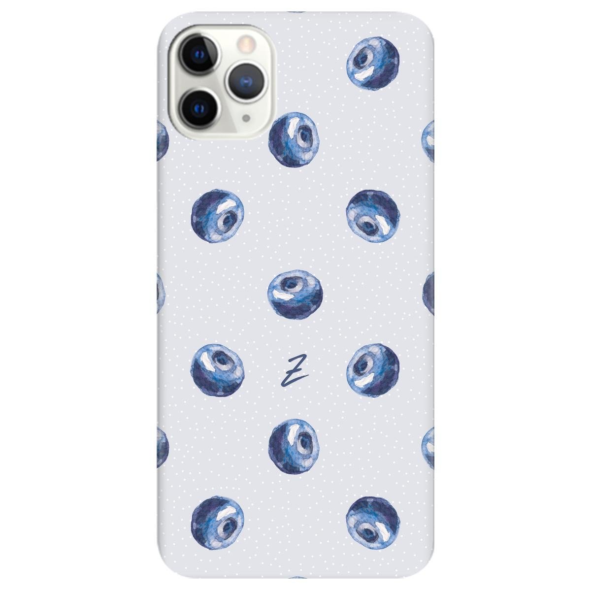 Силіконовий чохол Zorrov для Apple iPhone 11 Pro Max Blueberry rain (12180040179072325)