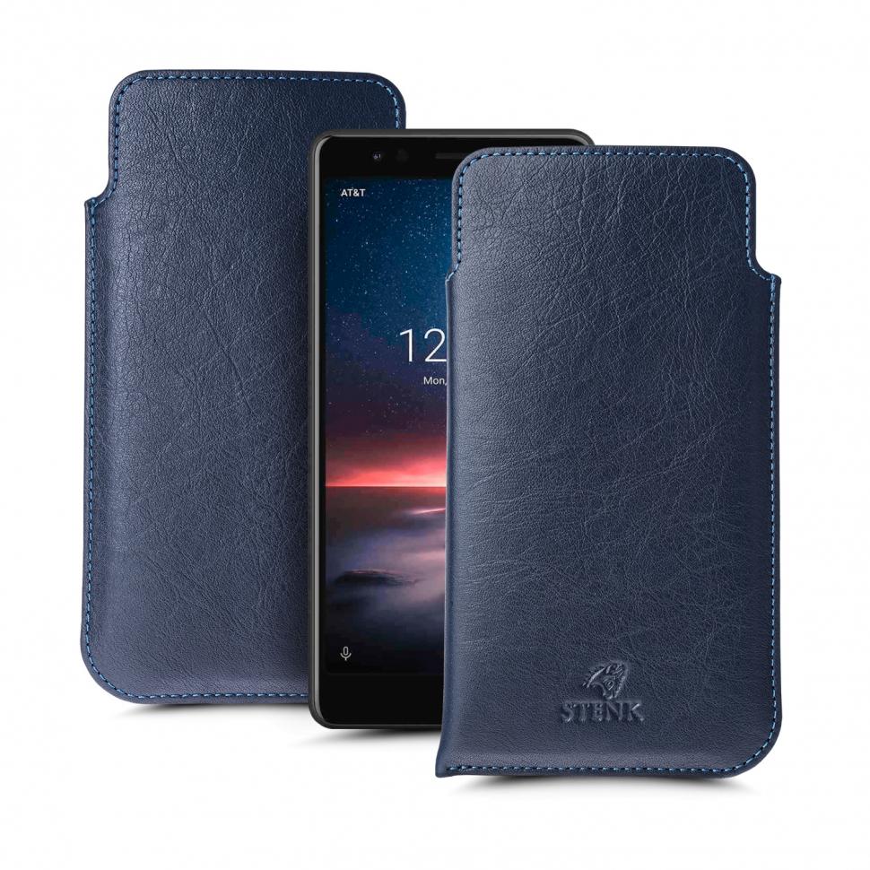 Футляр Stenk Elegance для Nokia 3.1 A Синий (66262)