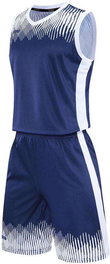 Форма баскетбольная комплект Europaw INVNCIBLE 22 6XL Темно-сине-белый (europaw642)