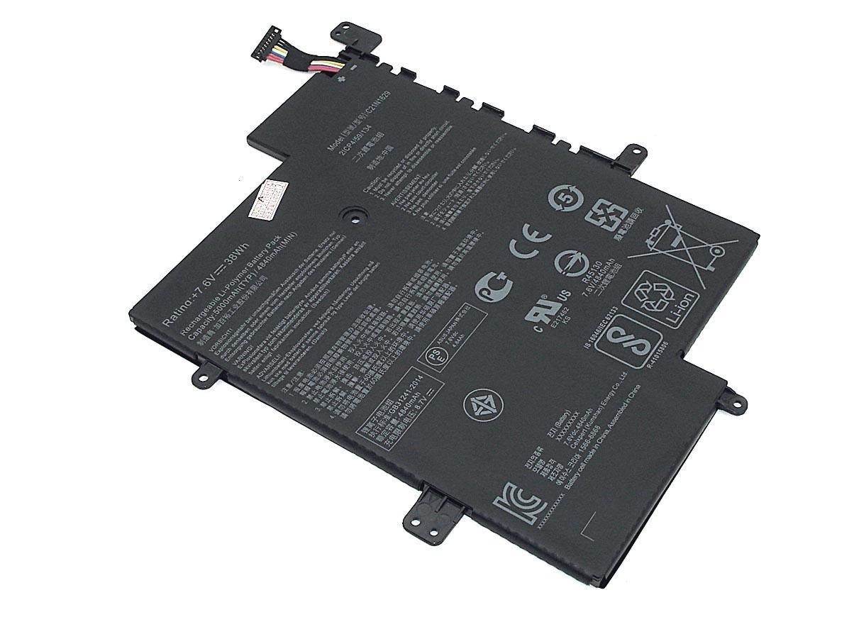 Аккумулятор для ноутбука Asus C21N1629 Vivobook E203MA 7.6V Black 4840mAh OEM