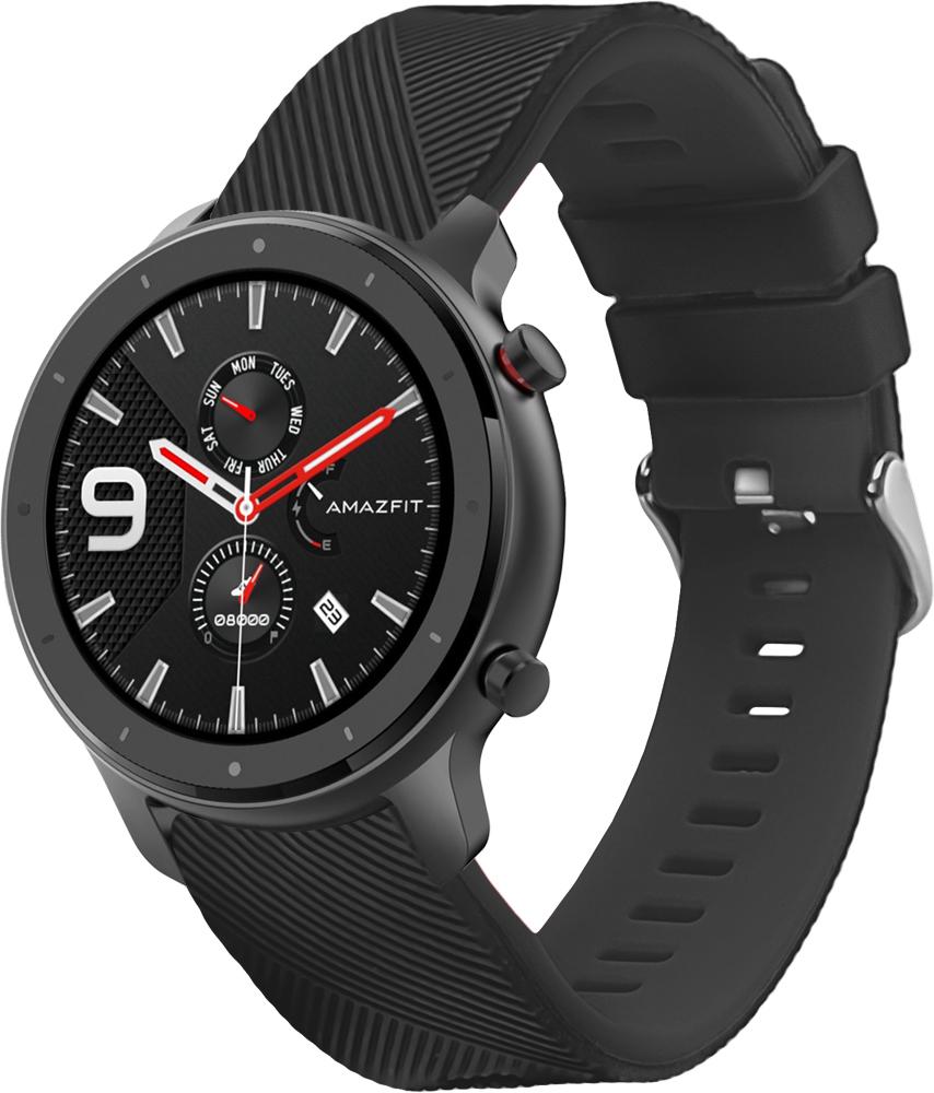 Ремешок Luminic для Amazfit GTR 47 мм Black (26665-2B) Ремешок Luminic для Amazfit GTR 47 мм Black (26665-2B)