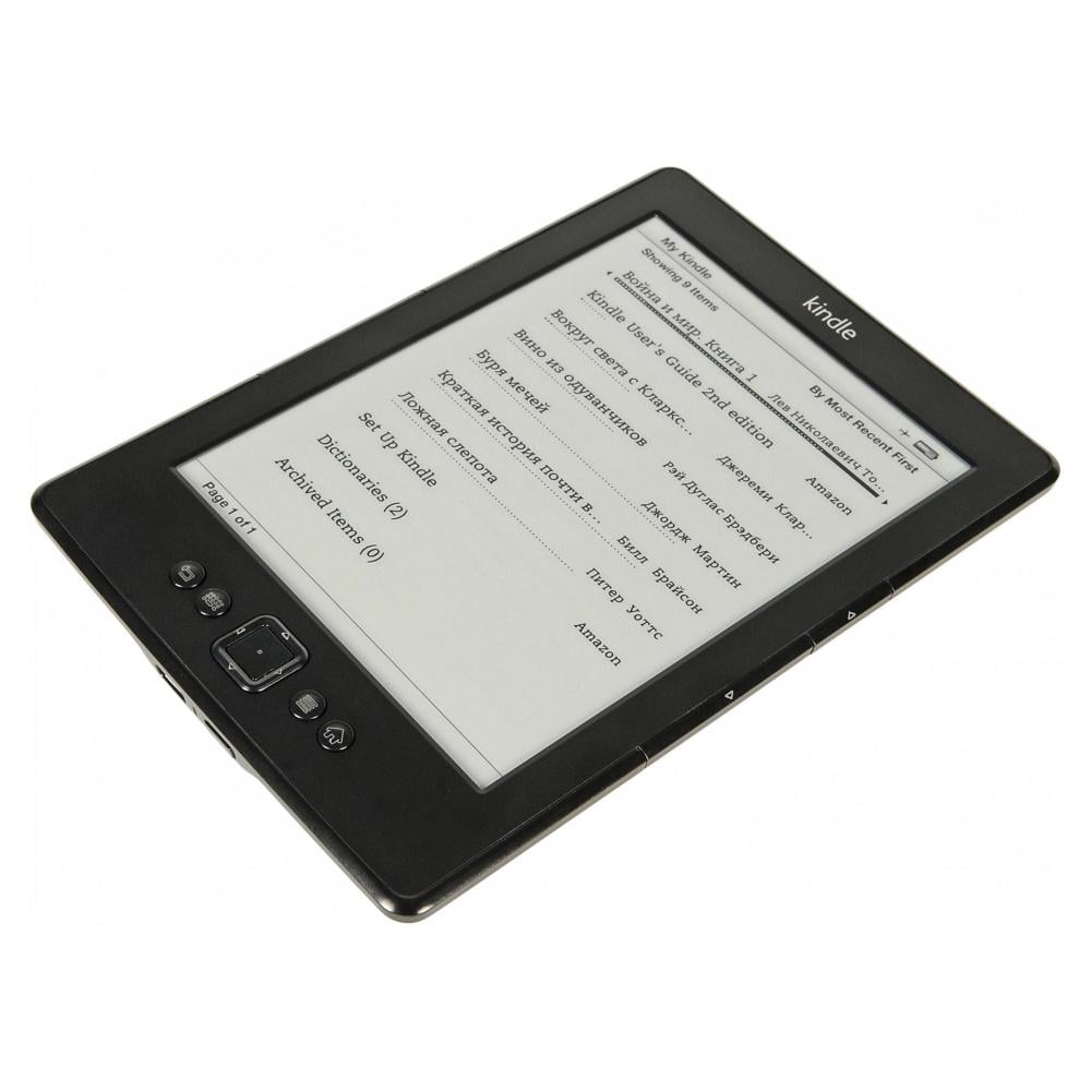 Електронна книга Amazon Kindle 5th GEN Wi-Fi Refurbished Black - фото 4