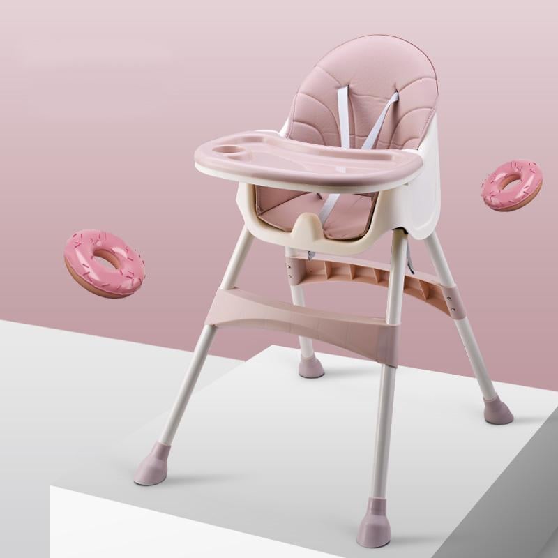 Стульчик для кормления Highchair Розовый - фото 3 Стульчик для кормления Highchair Розовый - фото 3