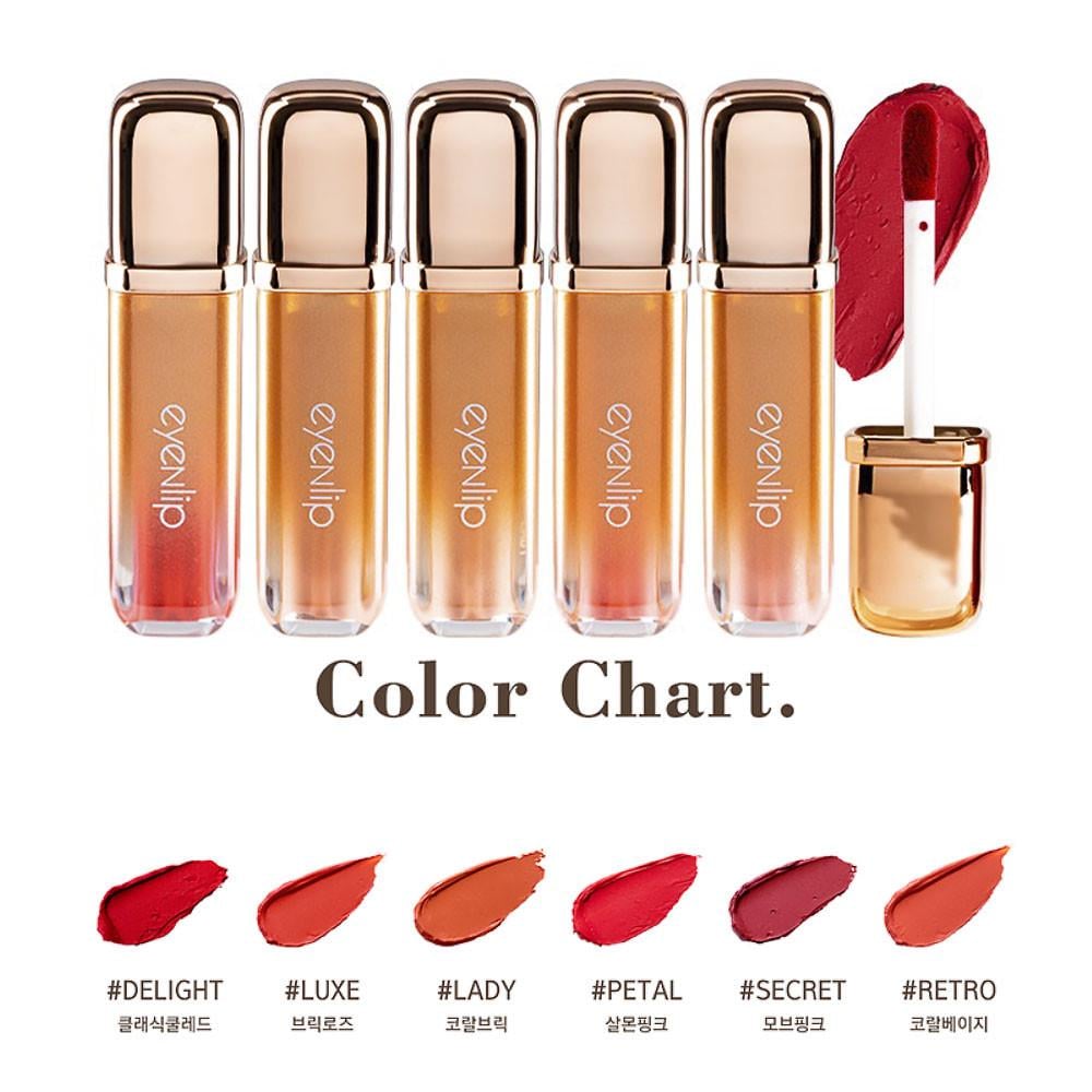 Тинт для губ матовый Eyenlip Deep Velvet Tint №5 Secret 4,3 г (1994405435) - фото 2