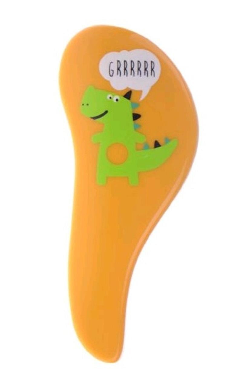 Расческа детская Sibel D-Meli-Melo mini Dino для длинных волос Желтый (6600557_yell)