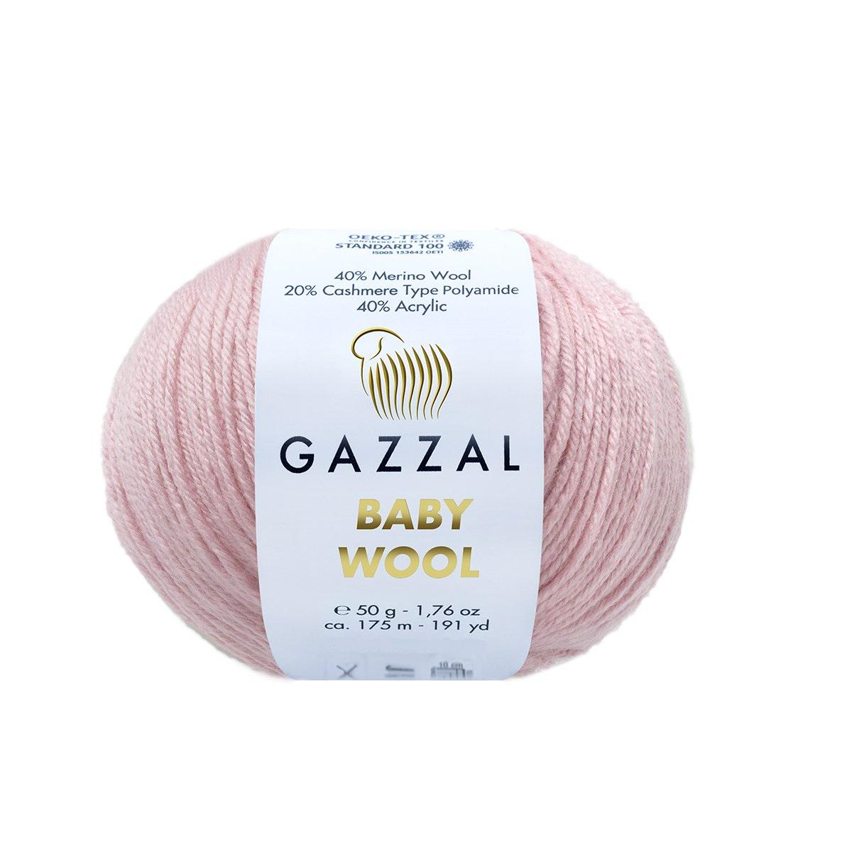 Пряжа Gazzal Baby Wool 836