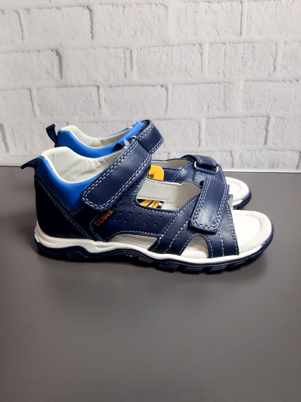 Сандали Clibee для мальчика р. 32 19,2 см Синий (260-4 blue)