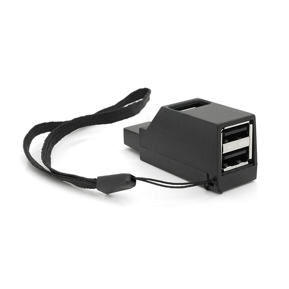 Хаб USB 3,0 на 1 порт USB3,0 и 2 порта USB2,0 Черный (YUT_V8261)
