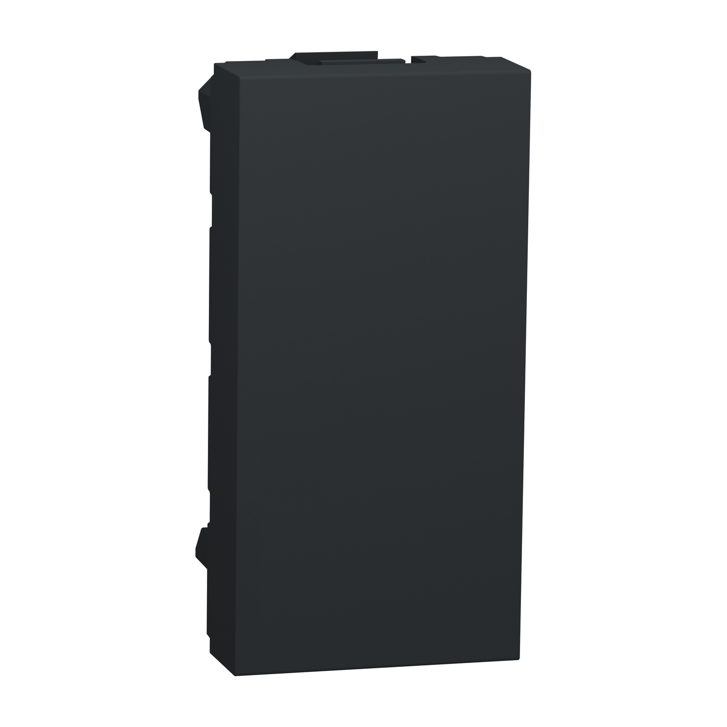 Заглушка Schneider Electric Unica New 1 модуль Антрацитовый (NU986554)
