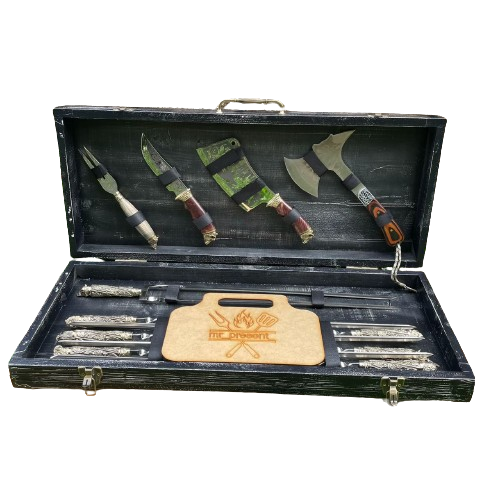 Набір шампурів Premium-Lux-20