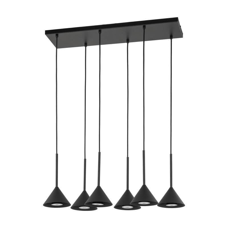 Підвісний світильник TK Lighting 10306 Cono Black Mini 6 (ТК_10306)