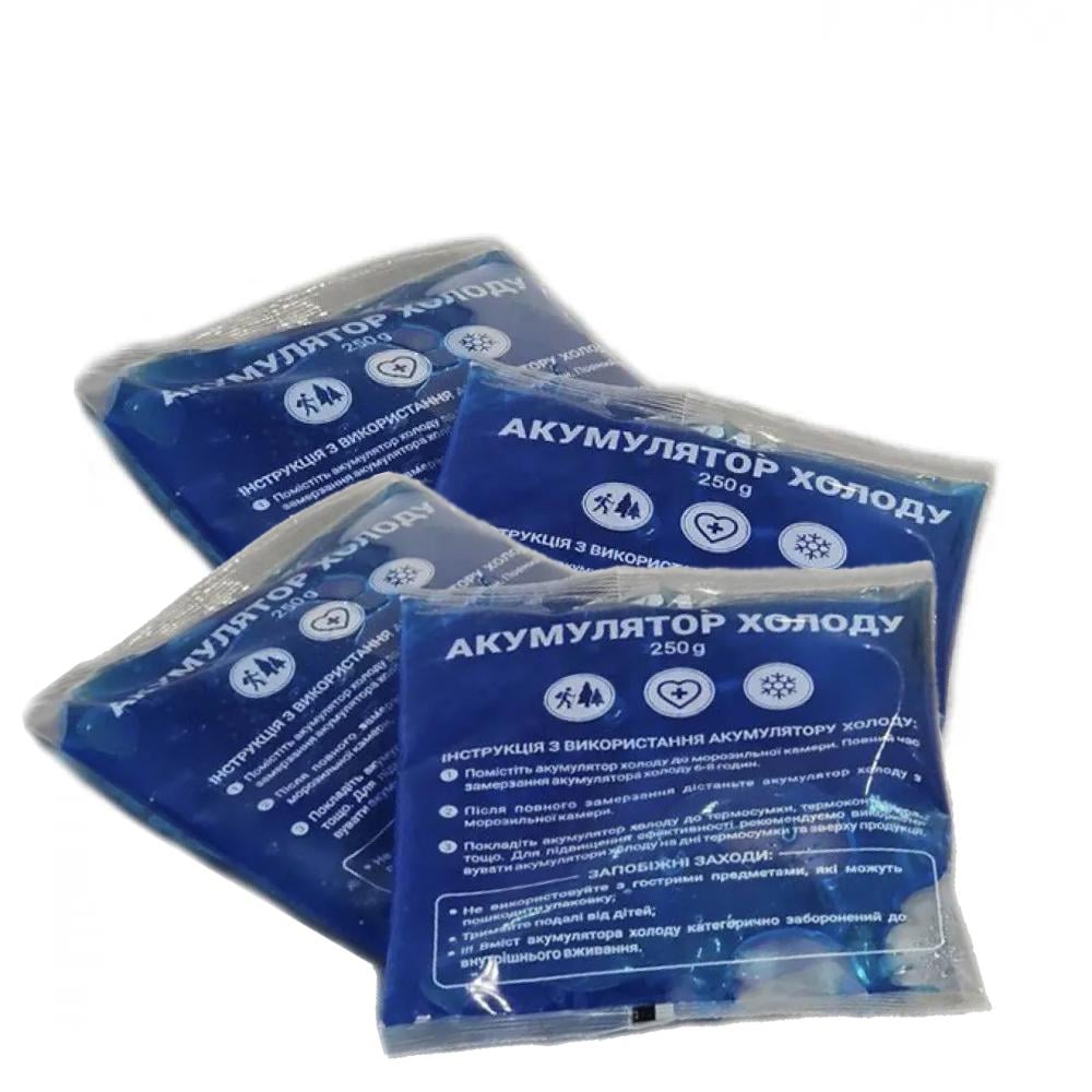 Аккумулятор холода гелевый 4х250 г (407056)