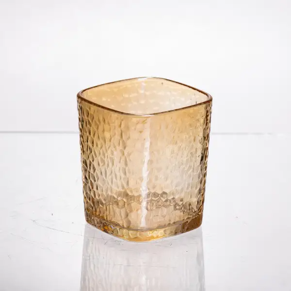 Набор стаканов из толстого стекла квадратных 6 шт. по 250 мл Коричневый - фото 3 Набор стаканов из толстого стекла квадратных 6 шт. по 250 мл Коричневый - фото 3