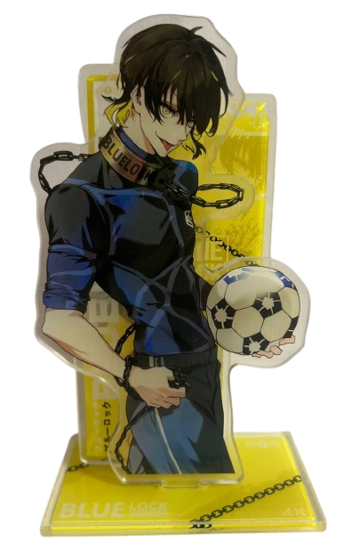 Фигурка акриловая Бачира Мегуру из аниме Blue Lock 15 см (1265)