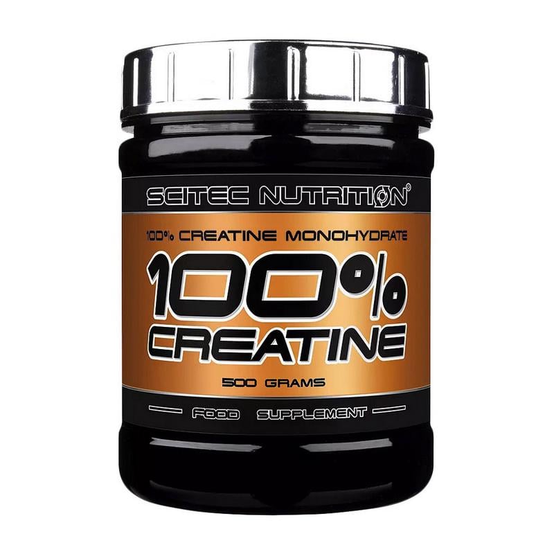 Креатин моногидрат мікронізований Scitec Nutrition 100% Creatine Monohydrate 500 г Без вкуса