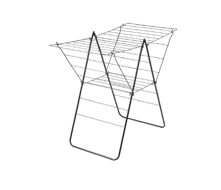 Сушарка для білизни Metaltex 58x113x98 см (407022 001)