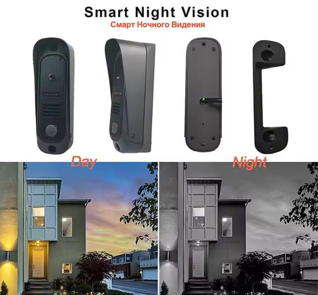 Комплект видеодомофона VIP-SET AD-770W Kit box с встроенным RFID-считывателем для офиса/квартиры/дома/склада (77071) - фото 4 Комплект видеодомофона VIP-SET AD-770W Kit box с встроенным RFID-считывателем для офиса/квартиры/дома/склада (77071) - фото 4