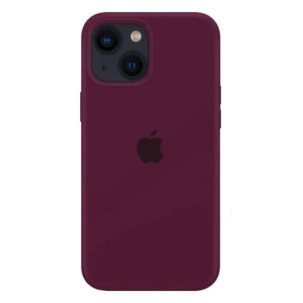 Силіконовий Чохол Накладка Silicone Case для iPhone 13 Maroon