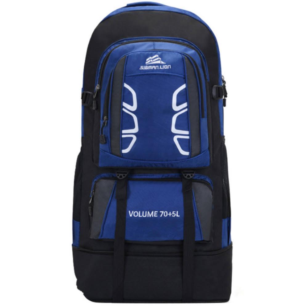 Рюкзак туристичний 75х40х20 см 75 л Світло-синій (S70-12)