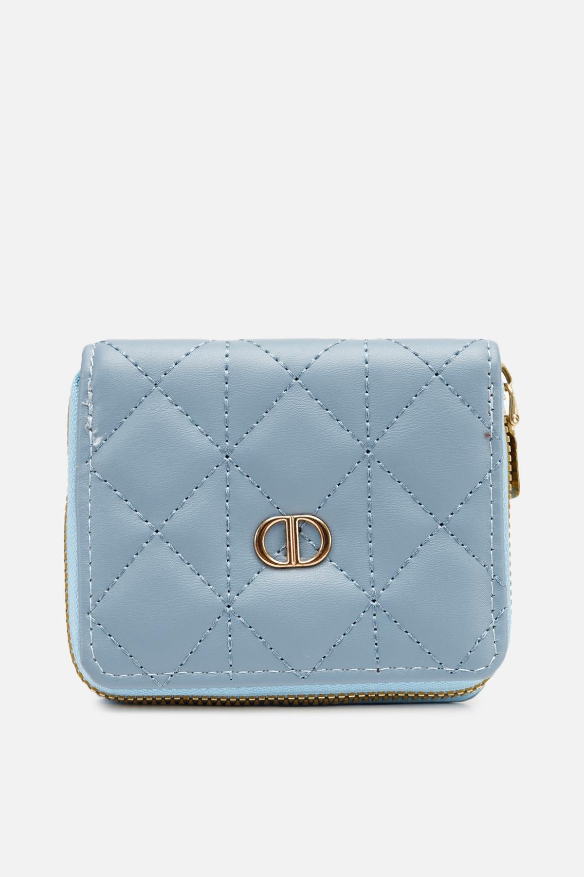 Кошелек женский ЦБ-00266784 Голубой (SKT001037105)